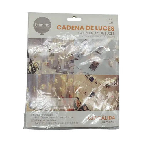 Cadena De Luces Decoración 20 Led Guirnalda De Luces Led - Fliperex