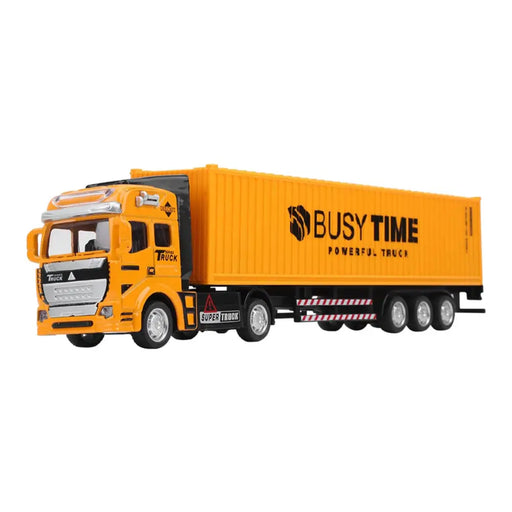 Camión Contenedor Aleación 1:48 Modelo Coche Juguete - Fliperex