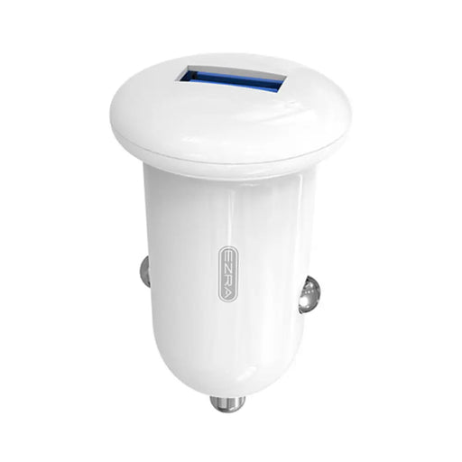 Cargador De Teléfono Blanco Para Auto Usb 3.0 Entrada Simple - Fliperex