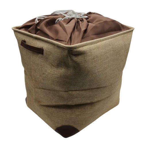 Cesto Canasto Para Ropa Sucia Plegable Organizador De Tela - Fliperex