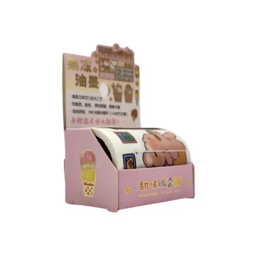 Cinta Adhesiva Washi Tape Kawaii Diseños Cute Decorativo - Fliperex