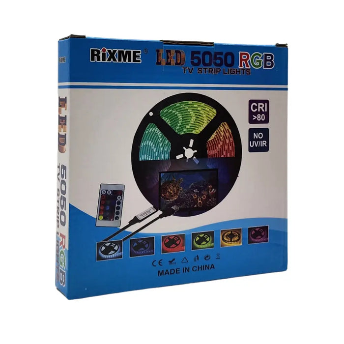 Cinta Tira Led Rgb Bluetooth 5 Metros 5050 Control - Fliperex