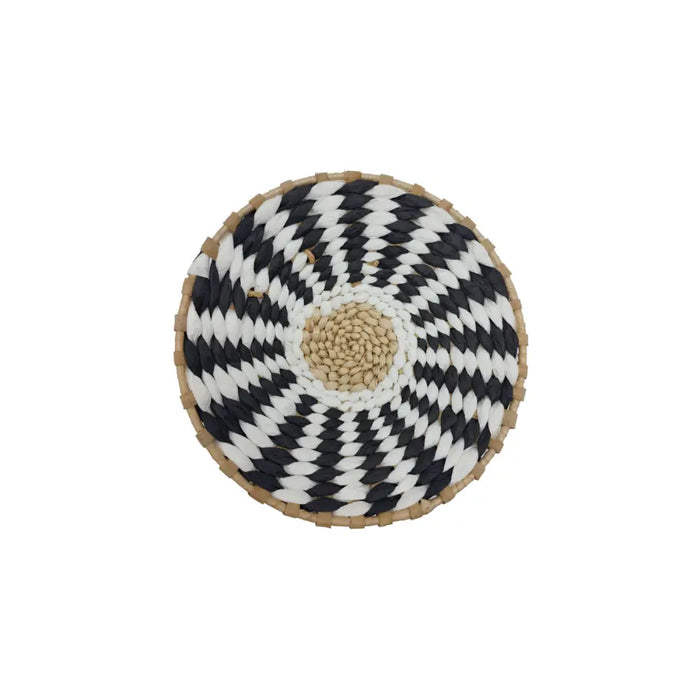 Circulo Decoración De Mimbre Para Pared Casa Terraza Pequeño - Fliperex