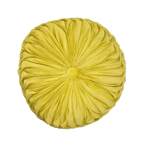 Cojín De Terciopelo Redondo Para Sillón Tela Velvet - Fliperex