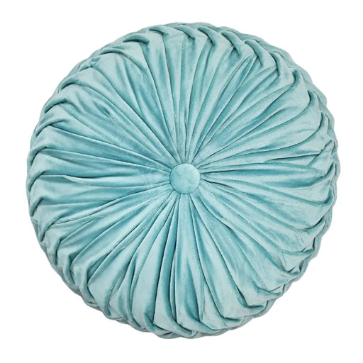 Cojín De Terciopelo Redondo Para Sillón Tela Velvet - Fliperex