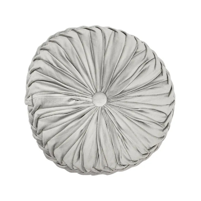 Cojín De Terciopelo Redondo Para Sillón Tela Velvet - Fliperex