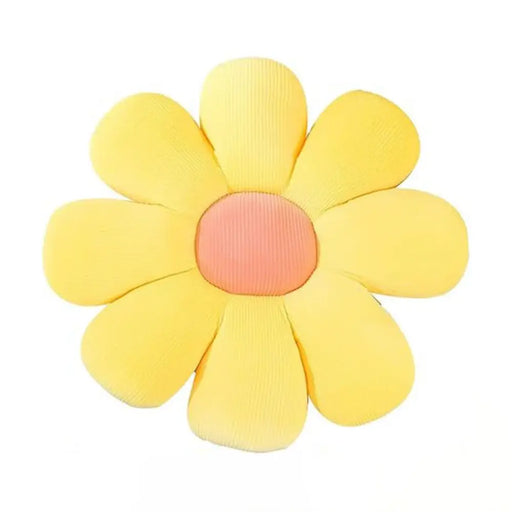 Cojín Decorativo Peluche Forma De Flor Multicolores - Fliperex
