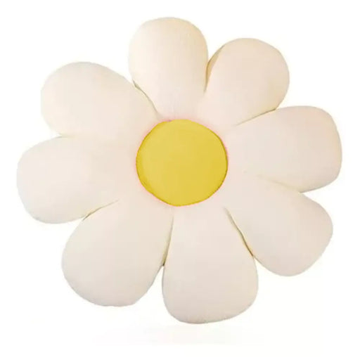 Cojín Decorativo Peluche Forma De Flor Multicolores - Fliperex