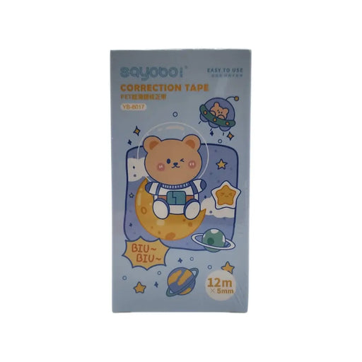 Corrector Cinta Diseño Kawaii Cute Varios Colores 12 Metros - Fliperex