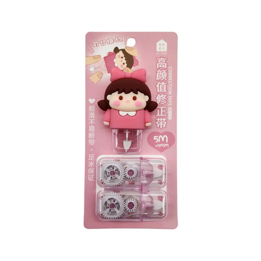Corrector En Cinta Diseños Variados Kawaii Con 2 Repuestos - Fliperex