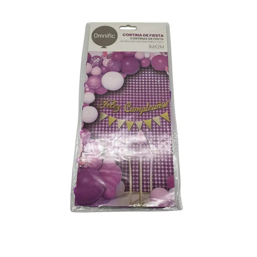 Cortina Metálica Circulos Varios Colores Cotillon Fiesta - Fliperex