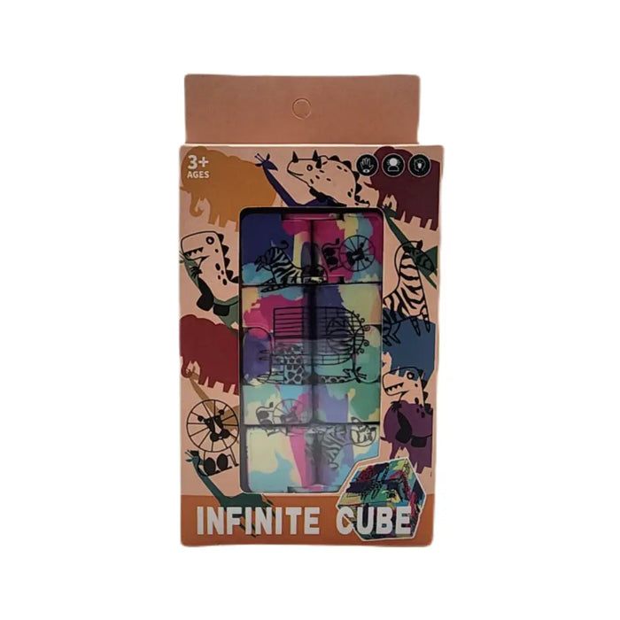Cubo Infinito Anti Estrés Dado Fidget Infinitas Soluciones - Fliperex