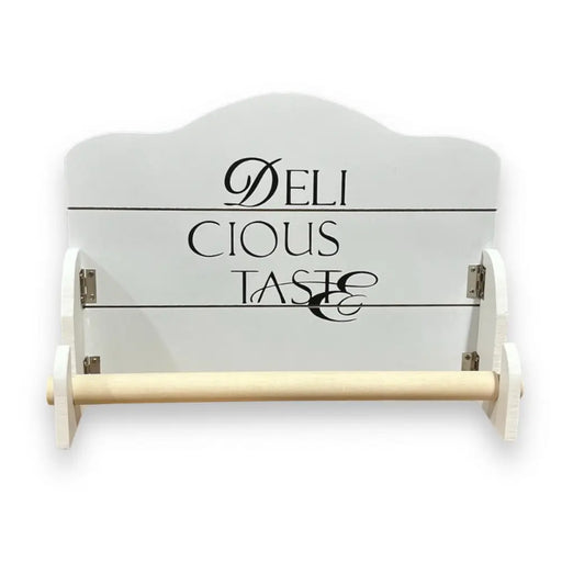 Dispensador Porta Rollo De Toalla Nova Cocina Vintage Blanco - Fliperex