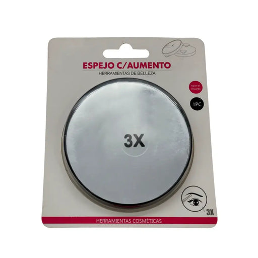 Espejo Con Aumento 3x Para Maquillaje Y Depilación - Fliperex