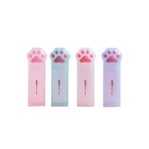 Estuche Lápices Patita De Gato Kawaii Cute Varios Colores - Fliperex