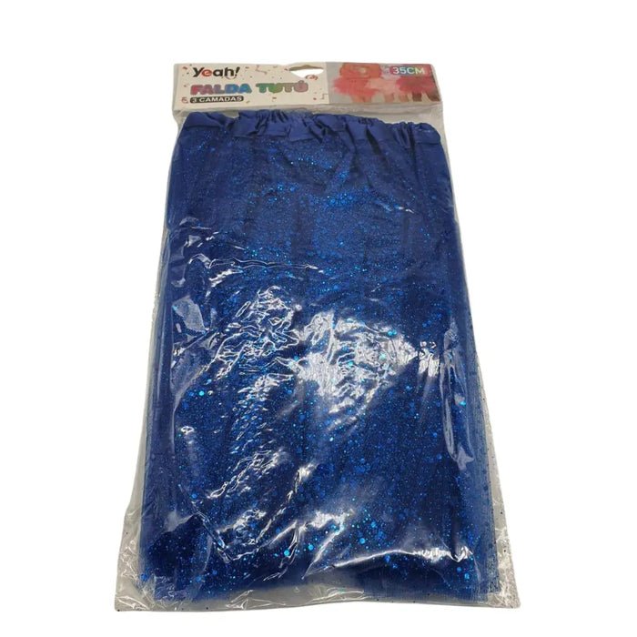 Falda De Tutú Con Brillos Para Niñas 35cm De Largo - Fliperex