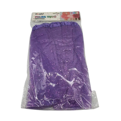 Falda De Tutú Con Brillos Para Niñas 35cm De Largo - Fliperex