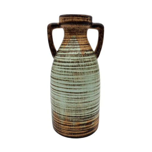 Florero Jarrón Cerámica Desgastado Vintage Grande Alargado - Fliperex