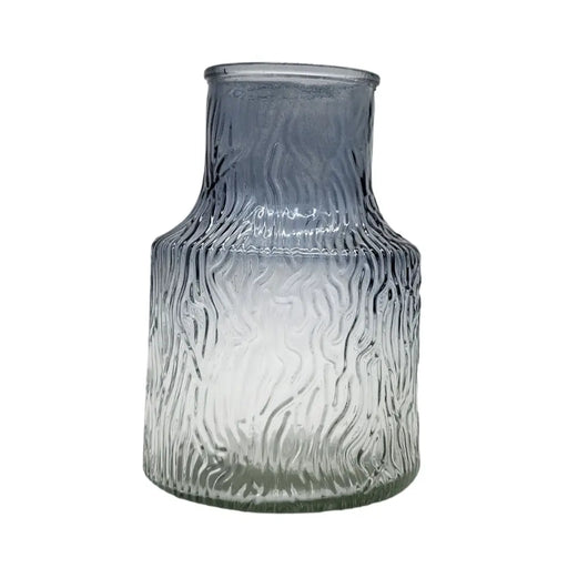 Florero Jarron Decorativo De Vidrio Florero Con Diseño - Fliperex