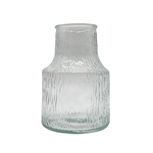 Florero Jarron Decorativo De Vidrio Florero Con Diseño - Fliperex