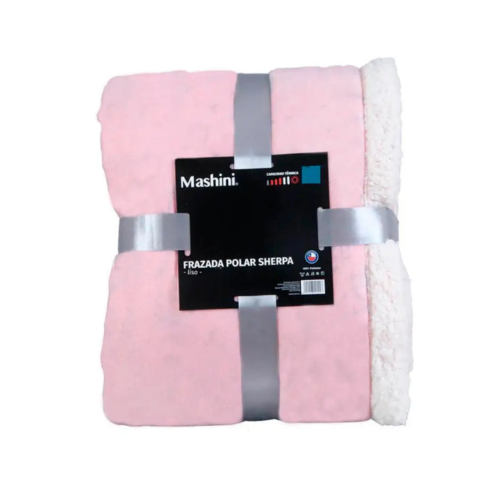 Frazada Polar Sherpa 2 Plazas Mashini Polar Termico - Fliperex