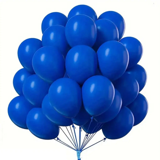 Globos Color Azul 100 Unidades Tamaño 25 Cm - Fliperex