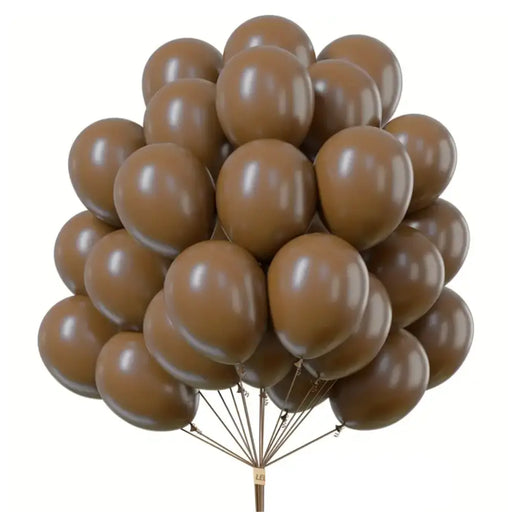 Globos Color Cafe Vintage 50 Unidades Tamaño R5 - Fliperex