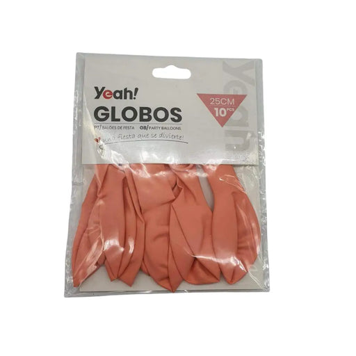 Globos Color Piel Macaron 10 Unidades Tamaño 25 Cm Fiesta - Fliperex