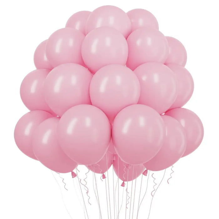 Globos Color Rosa Chillon 50 Unidades Tamaño R12 - Fliperex