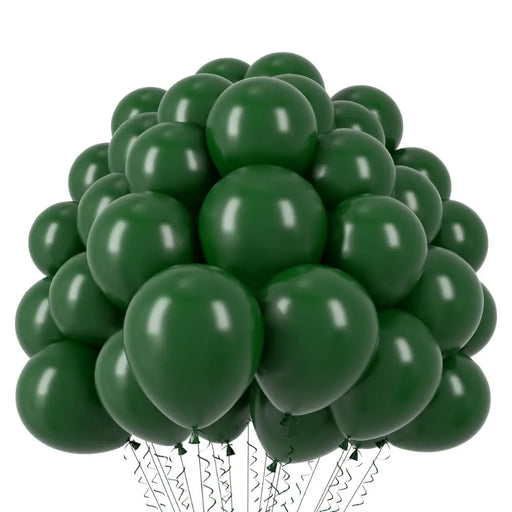 Globos Color Verde Oil Vintage 50 Unidades Tamaño R5 - Fliperex