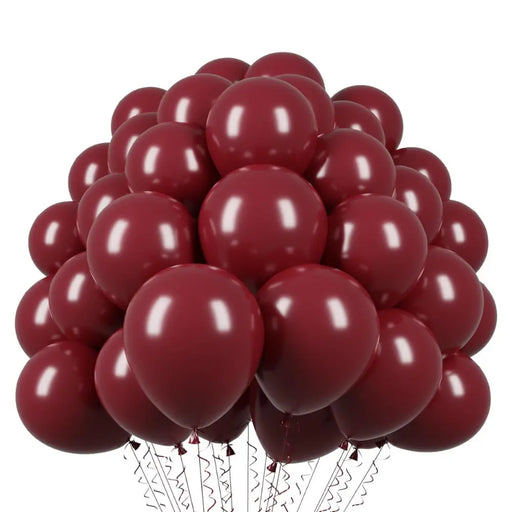 Globos Color Violet Red Vintage 50 Unidades Tamaño R12 - Fliperex