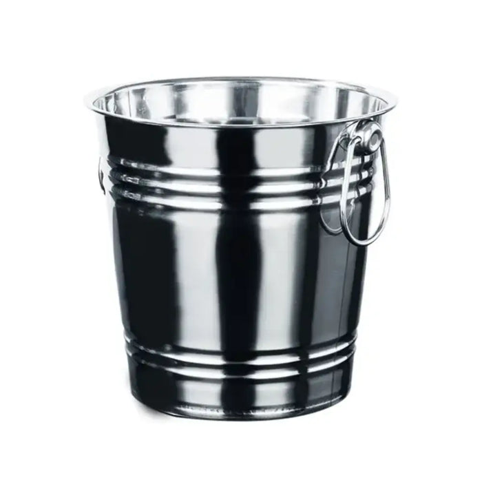 Hielera Metalica Grande Con Asas Champaña Hielo Tragos - Fliperex