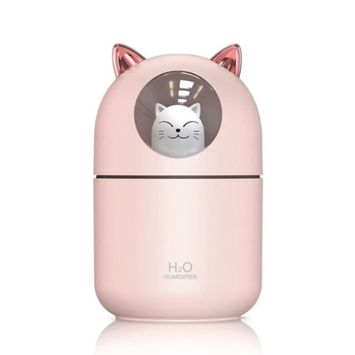 Humidificador Usb De Gatito Kawaii Vaporizador De Aromas - Fliperex