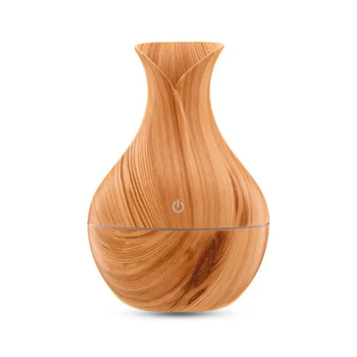 Humidificador Usb Estilo Madera Vaporizador De Aromas - Fliperex