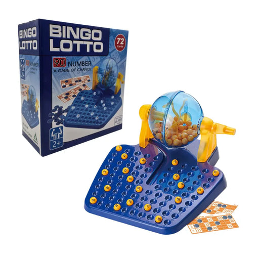 Juego Bingo Lotto Tombola Set Completo Juego De Mesa - Fliperex
