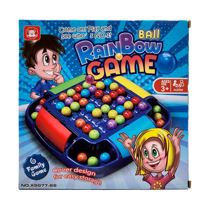 Juego De Colores Rompecabezas Ajedrez Ball Rainbow Game Niño - Fliperex