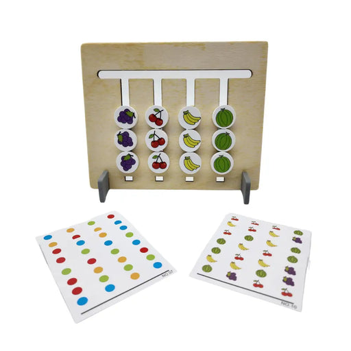 Juego De Logica y Pensamiento De Frutas Para Niños - Fliperex