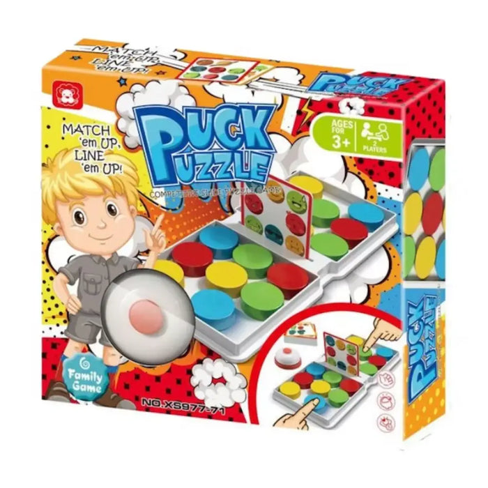 Juego De Mesa Puck Puzzle Juego De Mesa Familiar - Fliperex