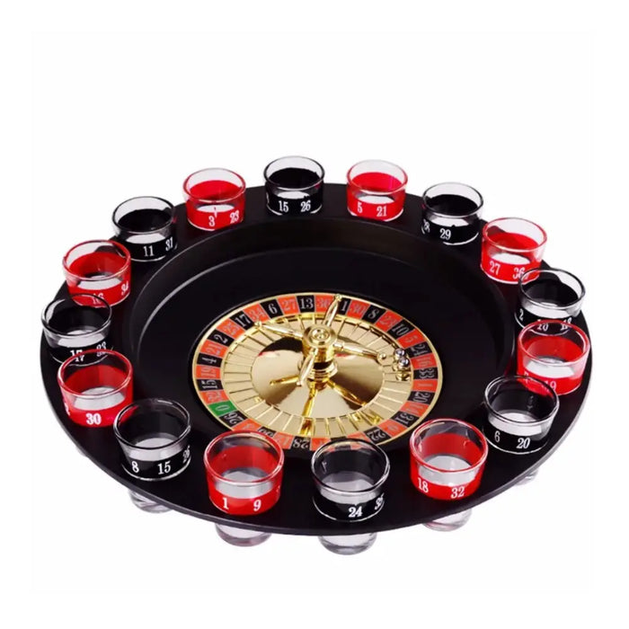 Juego De Ruleta Casino De Shots Con Vasos Cortitos Juego - Fliperex
