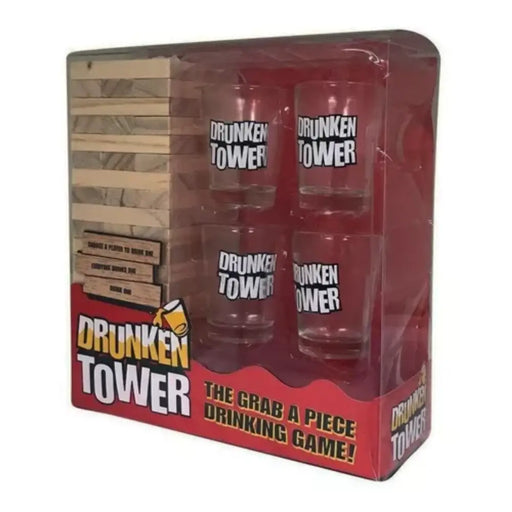 Juego De Shots Drunken Tower Juego De Mesa Para Fiestas - Fliperex
