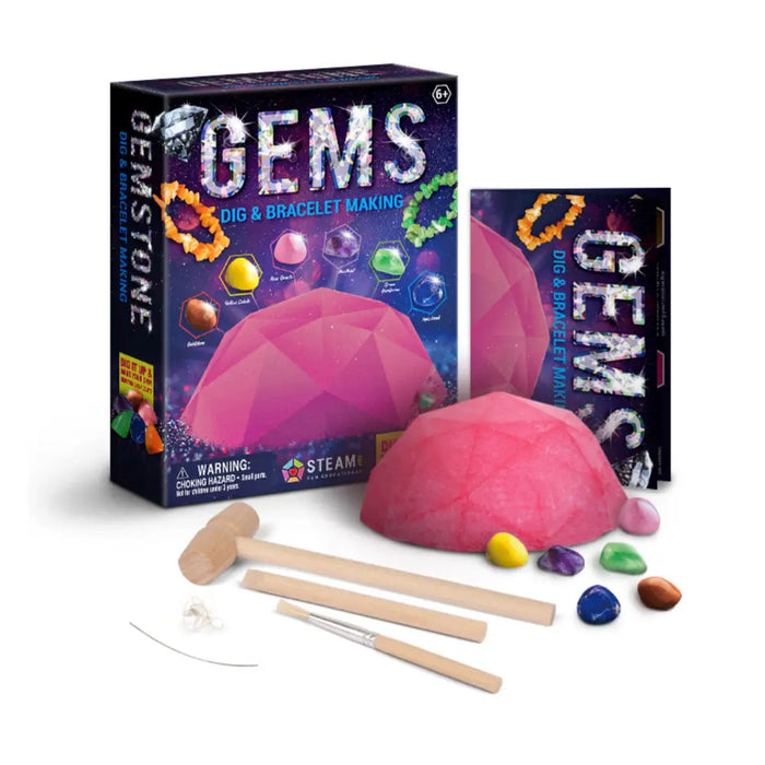 Kit De Excavación Gemas Preciosas Juguete Educativo - Fliperex
