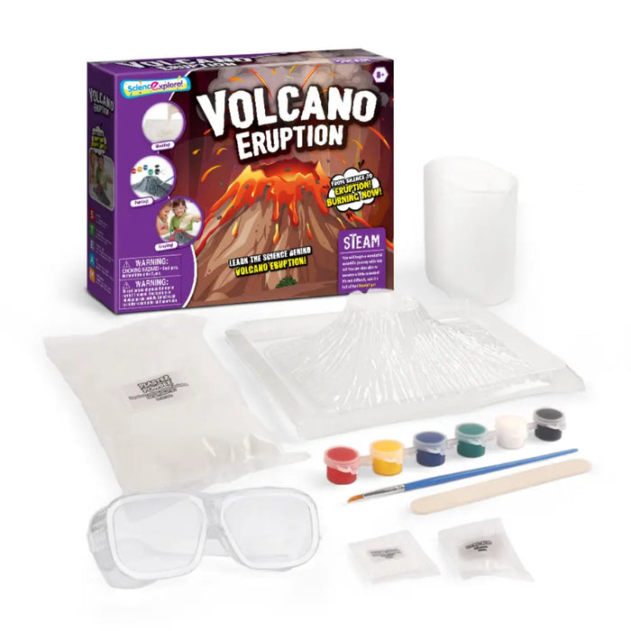 Kit Experimento Erupción Volcán Juguete Didáctico Educativo - Fliperex
