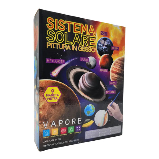 Kit Para Crear Sistema Solar Para Pintar Maqueta Educativo - Fliperex