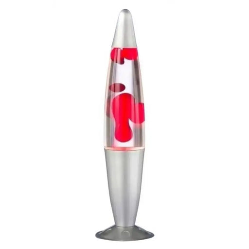 Lampara De Lava Lampara Liquida Agua Transparente 34 Cm - Fliperex