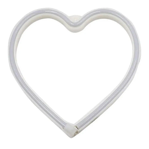 Lampara Neón Led Corazón Rojo Decoración Todo Ambiente Hogar - Fliperex
