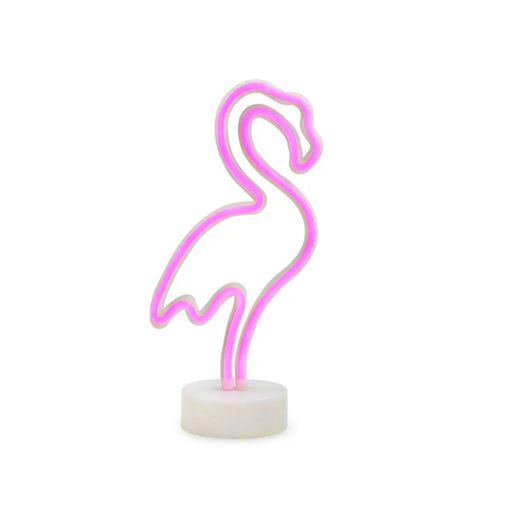 Lampara Neón Led Flamenco Decoración Todo Ambiente Hogar - Fliperex