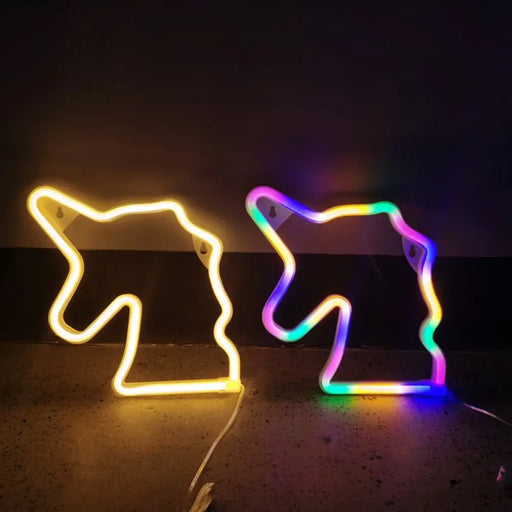 Lampara Neón Led Unicornio Decoración Todo Ambiente Hogar - Fliperex