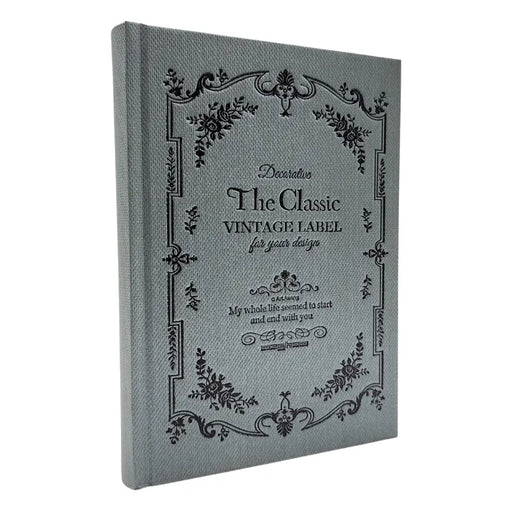 Libreta Estilo Vintage Clasico Planner The Classic Label - Fliperex