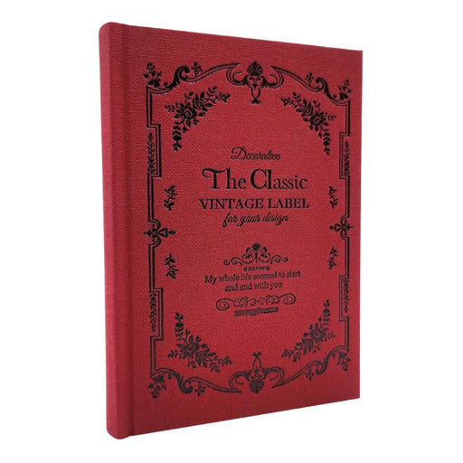 Libreta Estilo Vintage Clasico Planner The Classic Label - Fliperex