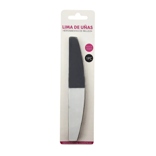 Lima De Uñas Acolchada Forma Media Luna Para Manicura - Fliperex